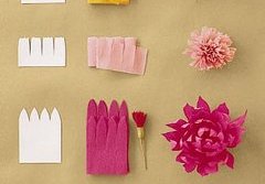 как сделать цветы своими руками из бумаги - фото и видео мк